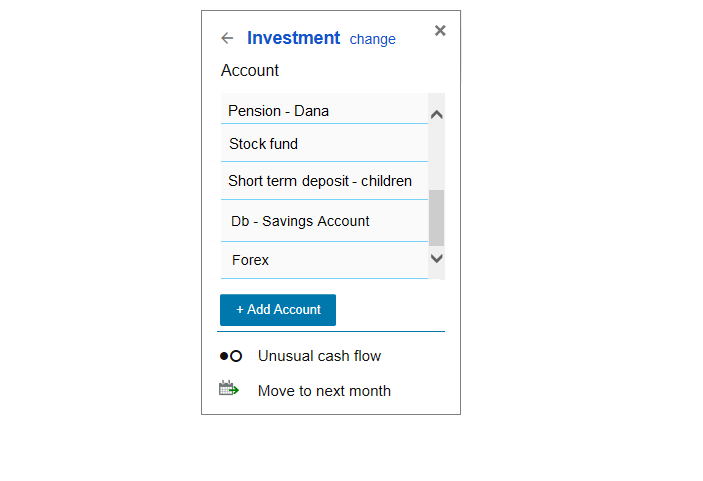 Choose Investment Account Geltbox